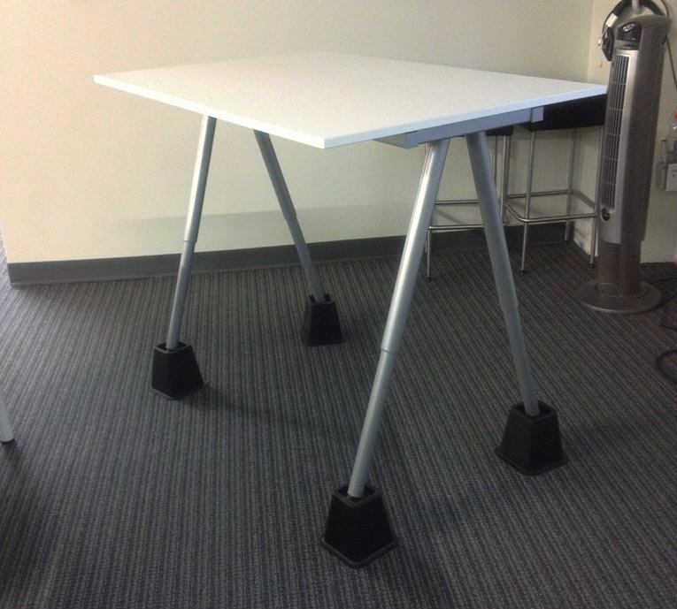 Ikea Desk With Risers | vlr.eng.br